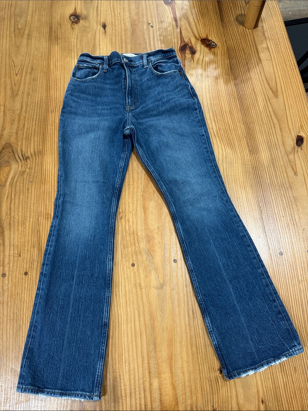Abercrombie & Fitch Medium Wash Flare Jeans